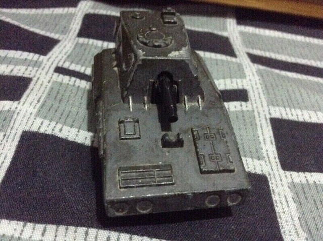 Rare MATCHBOX Lesney Self Propelled Gun tank- made in England - photo 2