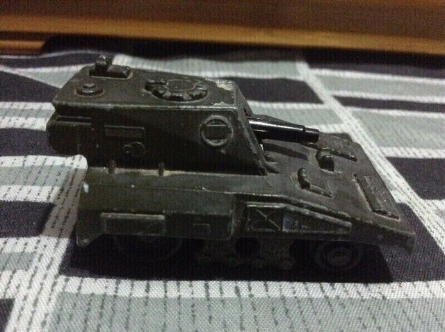 Rare MATCHBOX Lesney Self Propelled Gun tank- made in England - photo 3