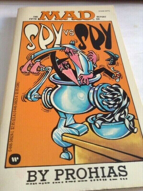 Rare Collectible early MAD magazine: the 5th report on spy vs sp