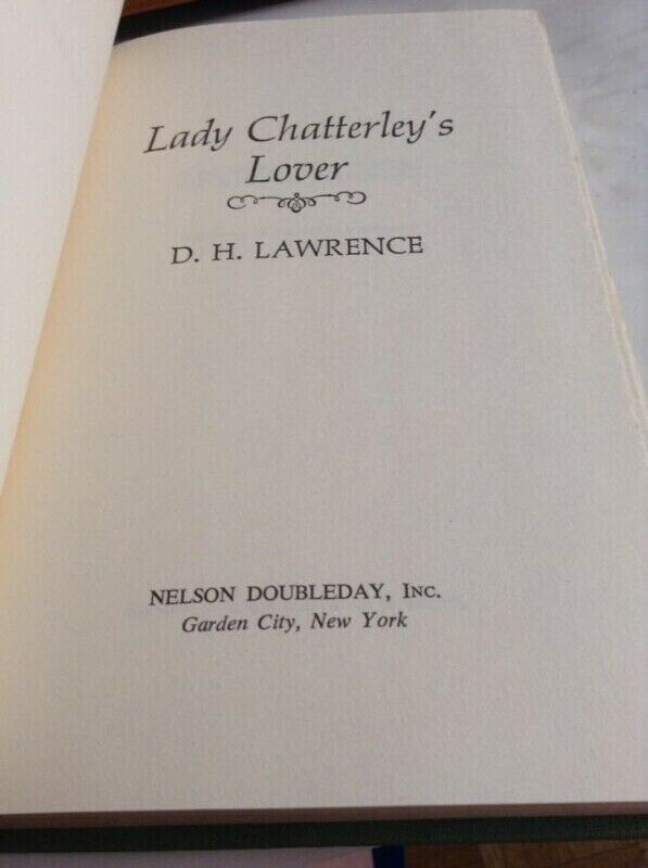 Lady Chatterley's Lover - D.H. Lawrence Hardcover - photo 2