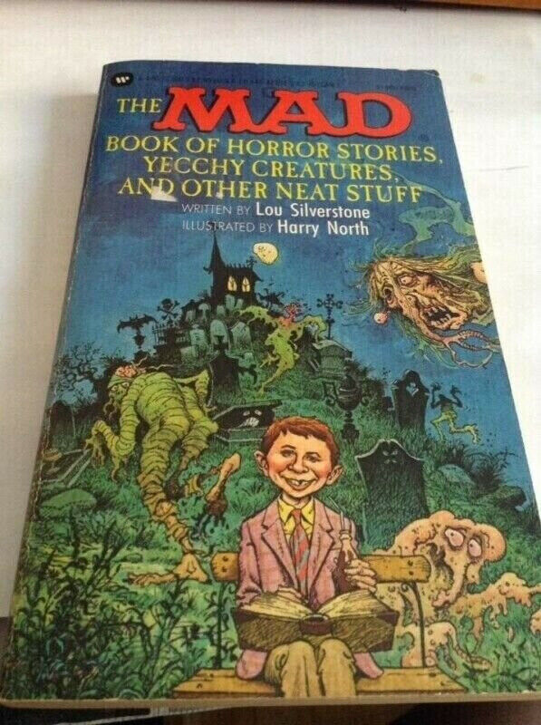 Rare MAD magazine: MAD book of Horror Stories Yecchy Creatures