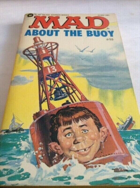 Rare Collectible early MAD Magazine: MAD About The Buoy (book)