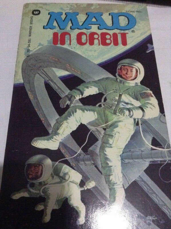 Rare collectible early MAD magazine : MAD in Orbit (book)