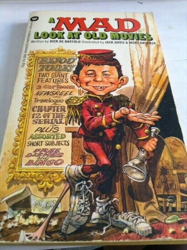 Rare Collectible early MAD Magazine: Mad Look at Old Movies