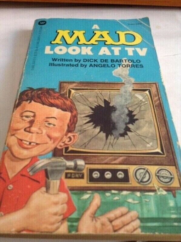 Collectible Rare early MAD magazine : A Mad Look At TV