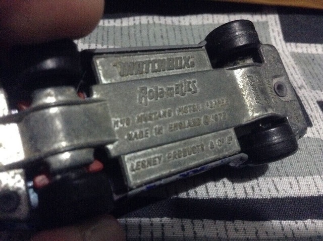 Vintage Matchbox Lesney Mustang Piston Popper - Made in England - photo 2
