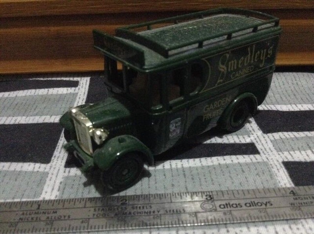 Rare Vintage Lledo Smedleys Canned Truck - Made in England