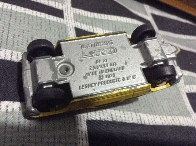 Rare antique Lesney Matchbox Renault 5TL diecast-made in England - photo 3