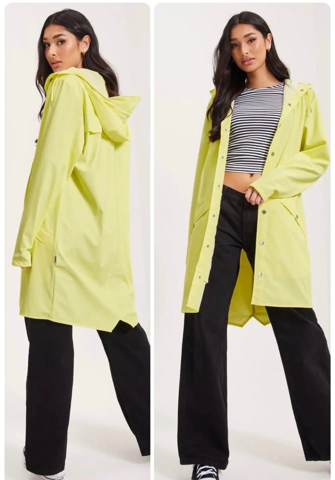 Rains Long Jacket Raincoat (Unisex S/M) - photo 3