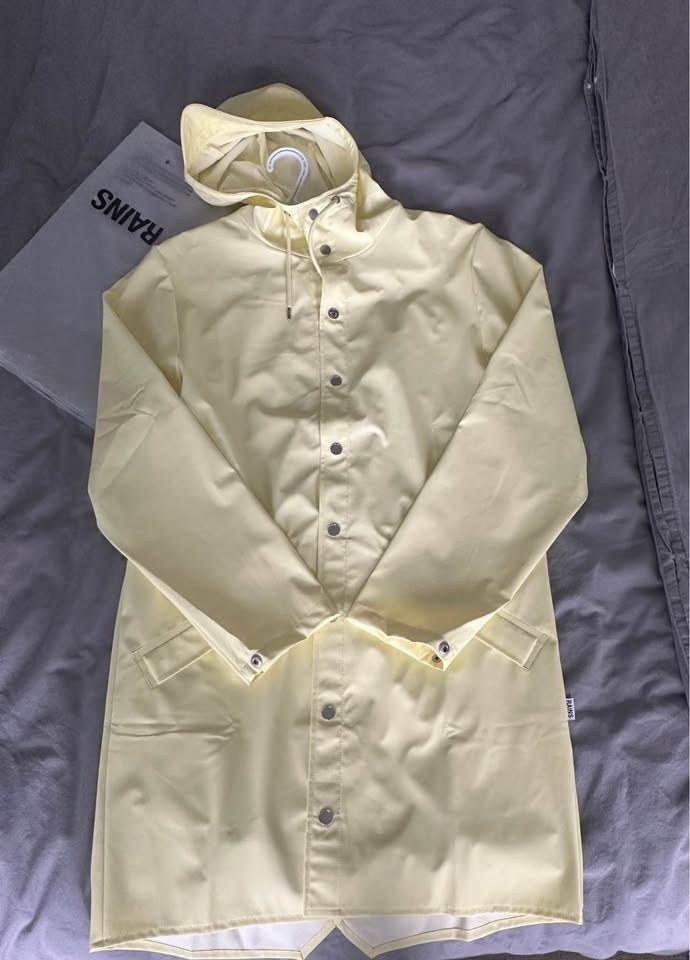 Rains Long Jacket Raincoat (Unisex S/M) - photo 4