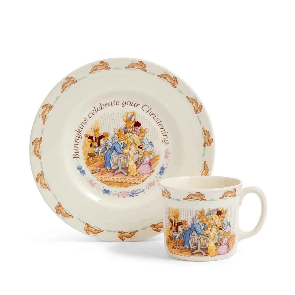 Christening Plate & Mug 2-Piece Easter Set - photo 4