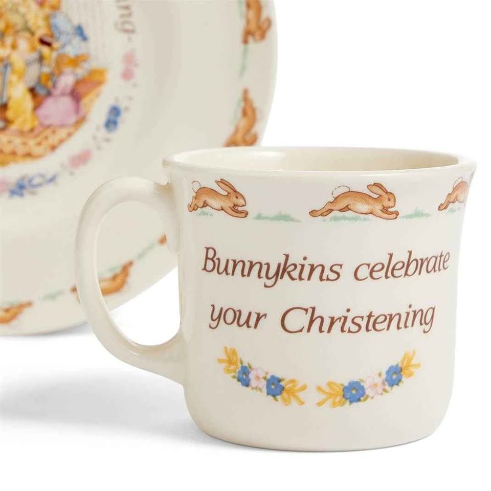 Christening Plate & Mug 2-Piece Easter Set - photo 5