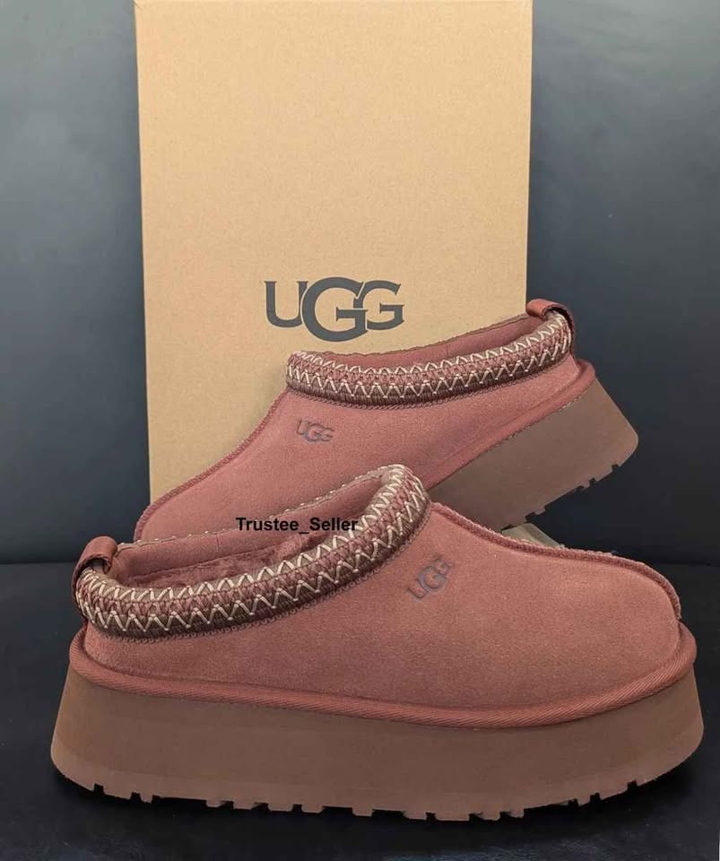 Women's UGG Tazz Platform Slipper Sandals Red Jasper Size 11 - photo 5