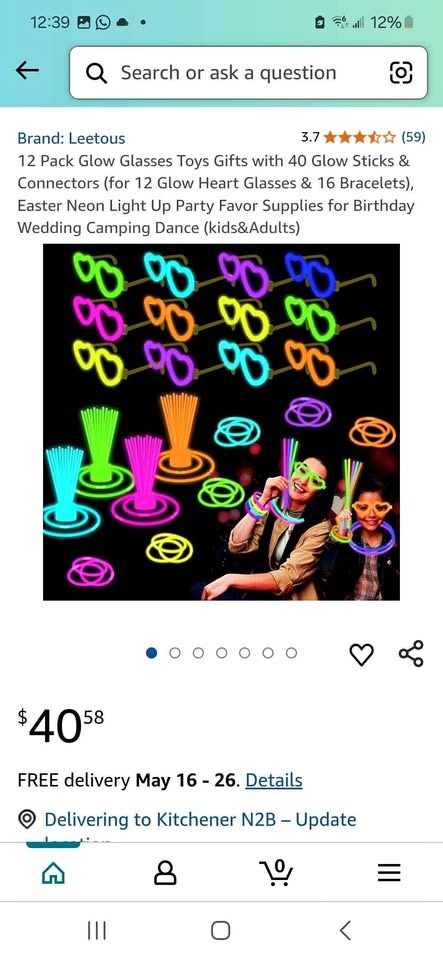 Glow Glasses Party Pack