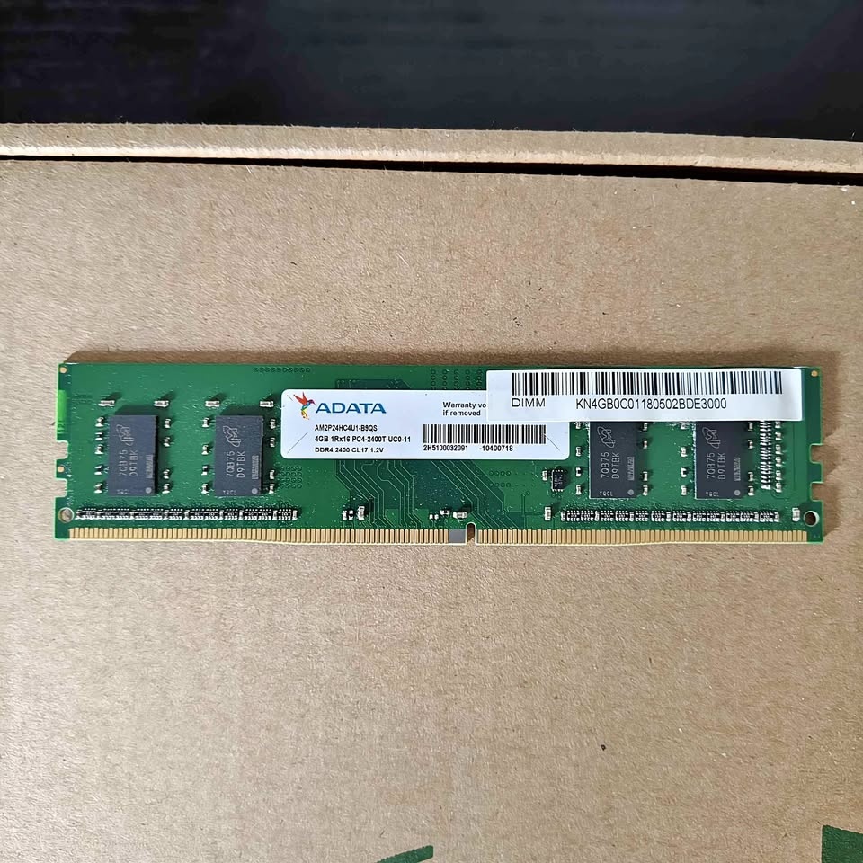 ADATA 4GB DDR4 2400MHz Desktop RAM Stick