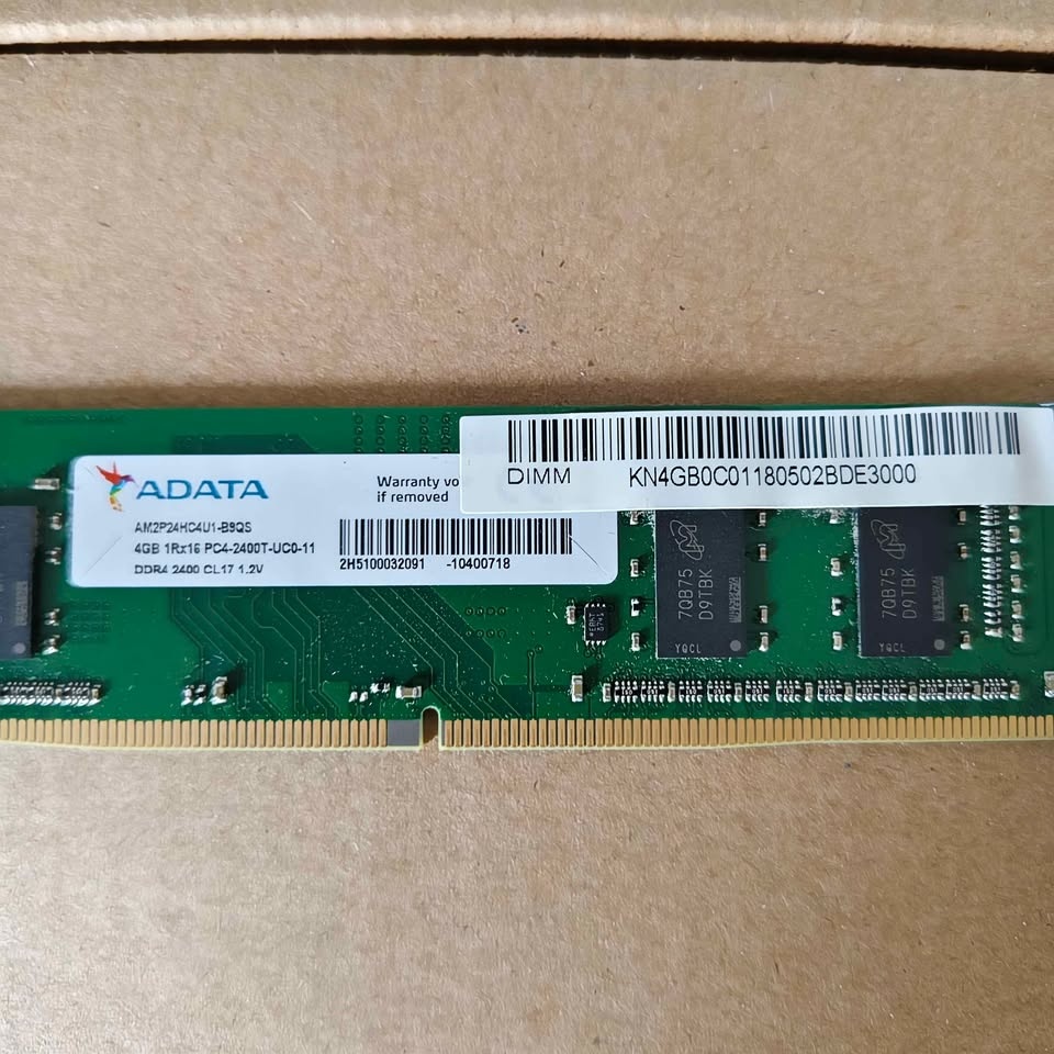 ADATA 4GB DDR4 2400MHz Desktop RAM Stick - photo 3