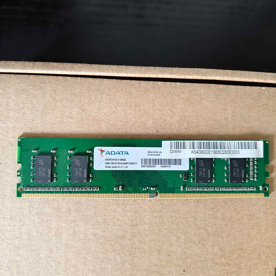 ADATA 4GB DDR4 2400MHz Desktop RAM Stick - photo 4