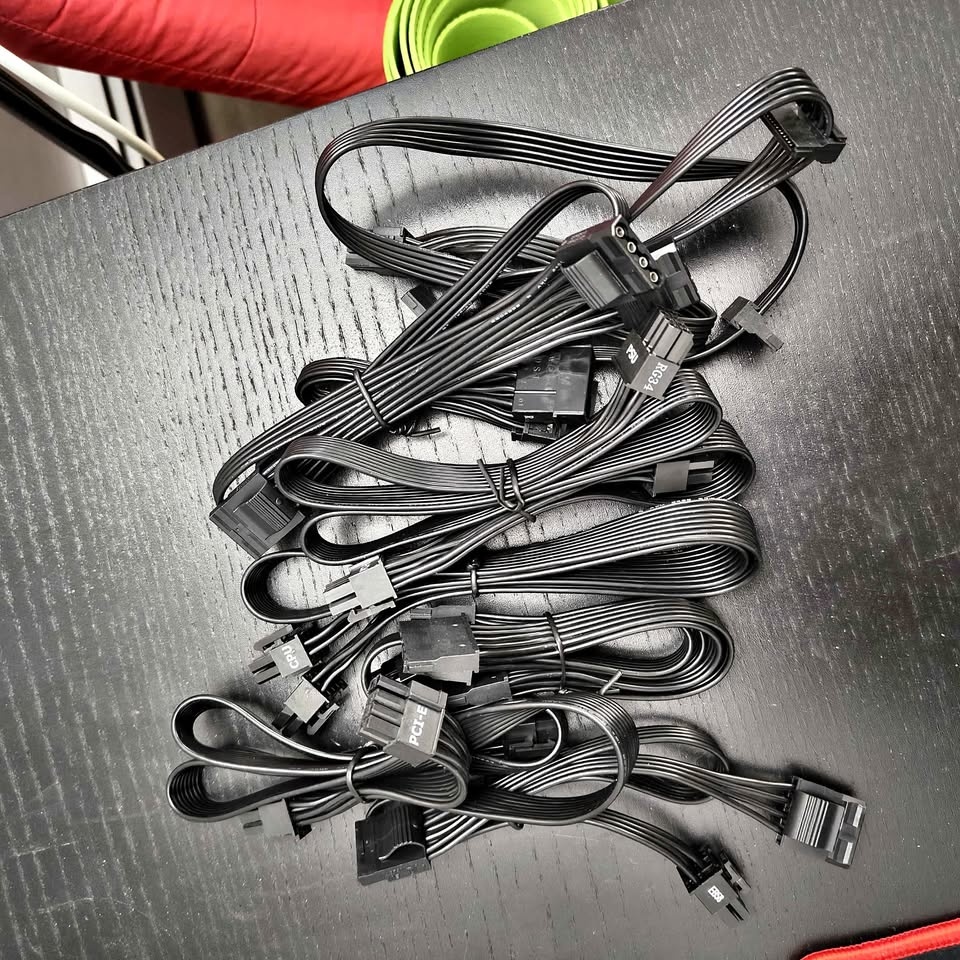 Modular PSU Cables PC Computer Power Connectors