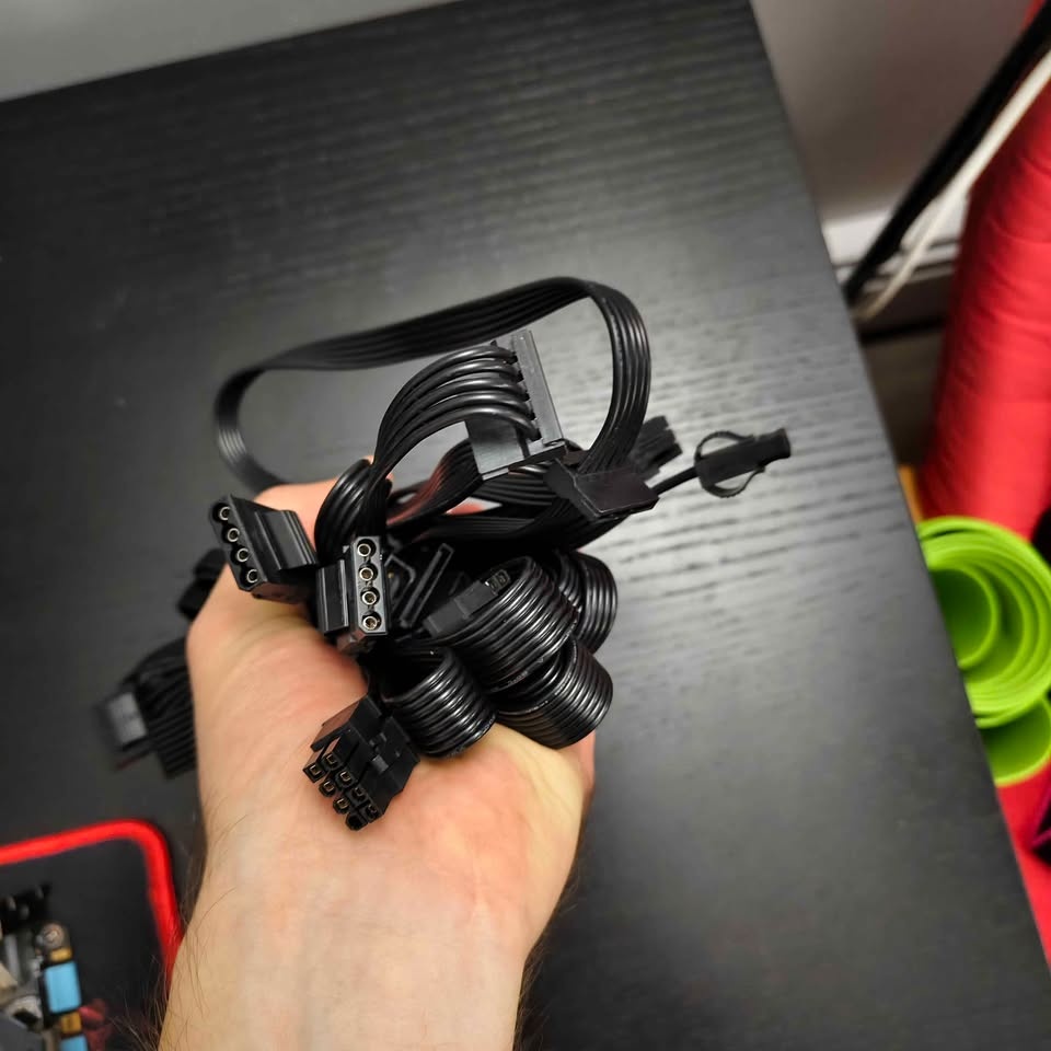 Modular PSU Cables PC Computer Power Connectors - photo 3
