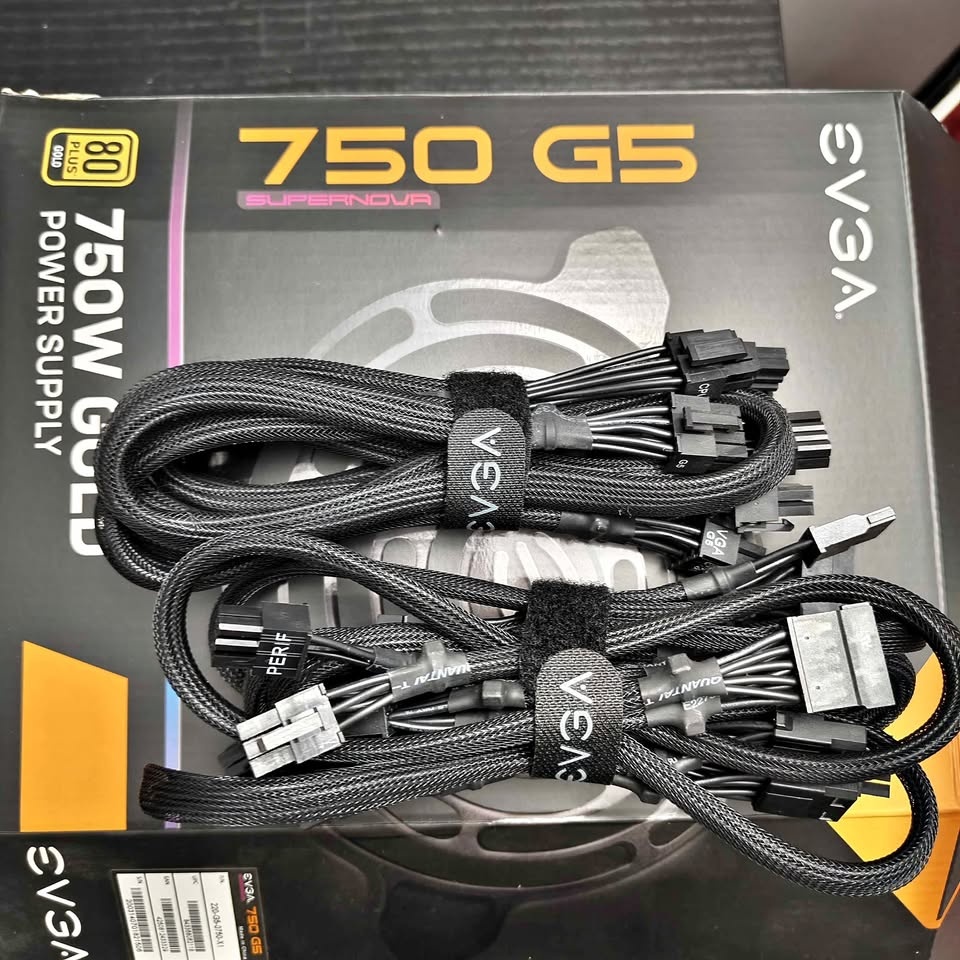 EVGA 750 G5 Supernova Modular PSU Cables
