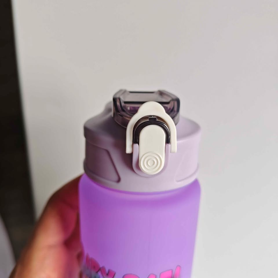 Kids Purple Blue Gradient KPOP Water Bottle Demon Hunters - photo 3