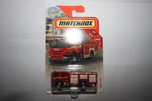 2018 Matchbox Scania P360 Fire Truck #6/30 - photo 2