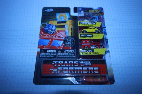 TRANSFORMERS - Jada Hollywood Rides NANO Diecast Vehicles