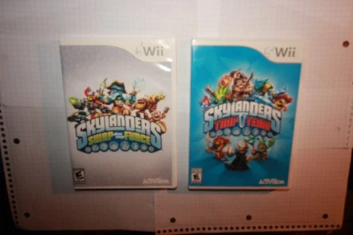 Skylanders Trap Team & Swap Force Wii Games