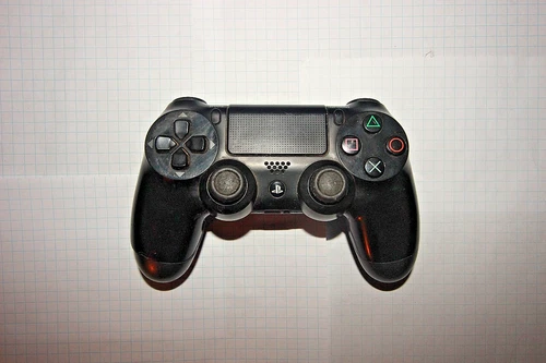 Sony PS4 DualShock 4 Wireless Controller - Black (Untested)