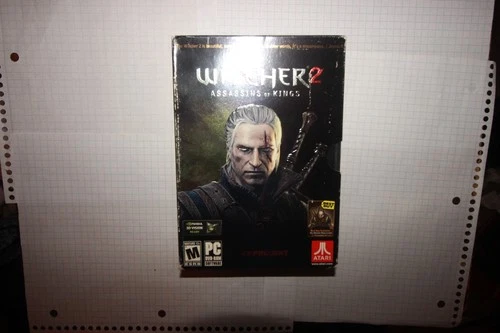 The Witcher 2: Assassins Of Kings PC Game Manuals Map Insert 4 D