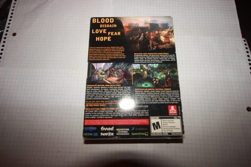 The Witcher 2: Assassins Of Kings PC Game Manuals Map Insert 4 D - photo 3