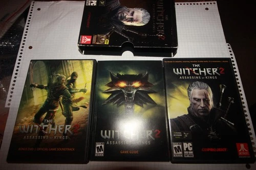 The Witcher 2: Assassins Of Kings PC Game Manuals Map Insert 4 D - photo 4