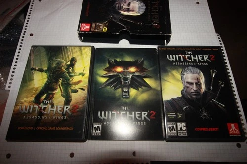 The Witcher 2: Assassins Of Kings PC Game Manuals Map Insert 4 D - photo 5