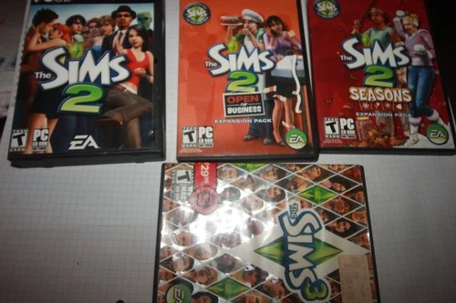 The Sims 2 PC w/ 3 Expansion Packs (Cases+Manuals) - photo 2