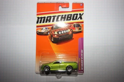 Matchbox '08 Holden VE Ute SSV Rare Green 2/100 - photo 2