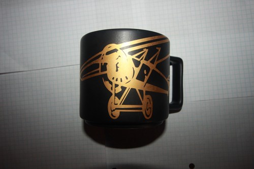 Starbucks 2016 Viennese Black Gold Airplane Mug 14oz - photo 2