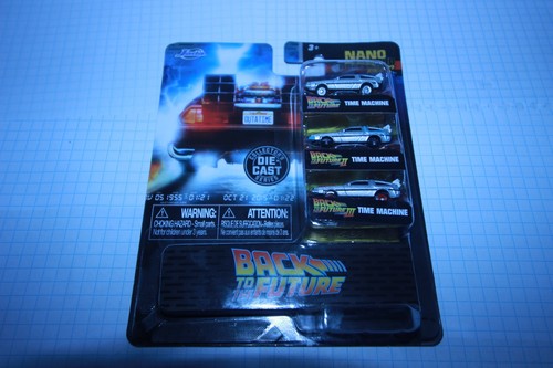 Jada Nano Hollywood Rides Back To The Future Time Machine Cars S