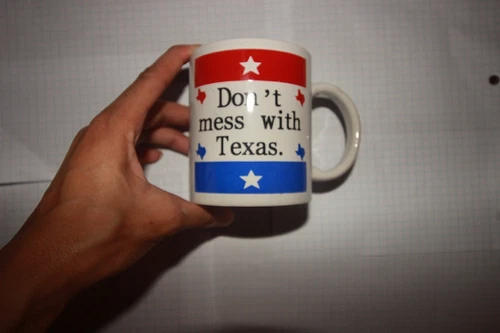 Don't Mess With Texas Standard Size Coffee Mug Cup - photo 2