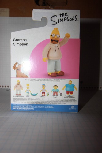 Simpsons Grampa Simpson 2.5" Jakks Pacific Action Figure Wave 3 - photo 2