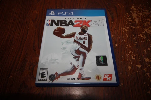 Sony PlayStation 4 (PS4) NBA 2K21 Lillard Dame TESTED/WORKING
