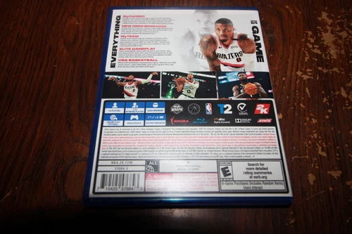 Sony PlayStation 4 (PS4) NBA 2K21 Lillard Dame TESTED/WORKING - photo 2