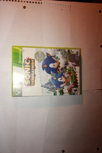 Sonic Generations – Xbox 360 (2011) CIB UNTESTED VERY CLEAN DISC - photo 2
