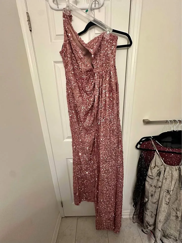 Purple Sequin Dress thumbnail