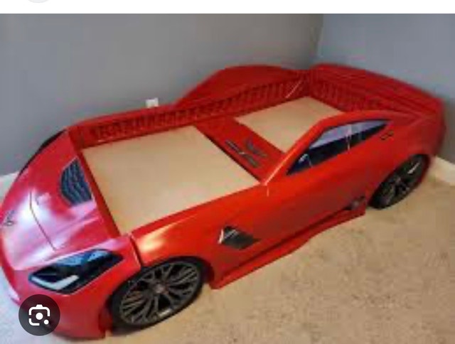 Kids twin car bed - photo 3