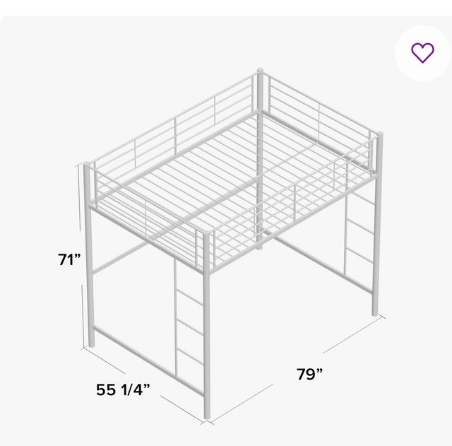 Full over full bunk bed - photo 2