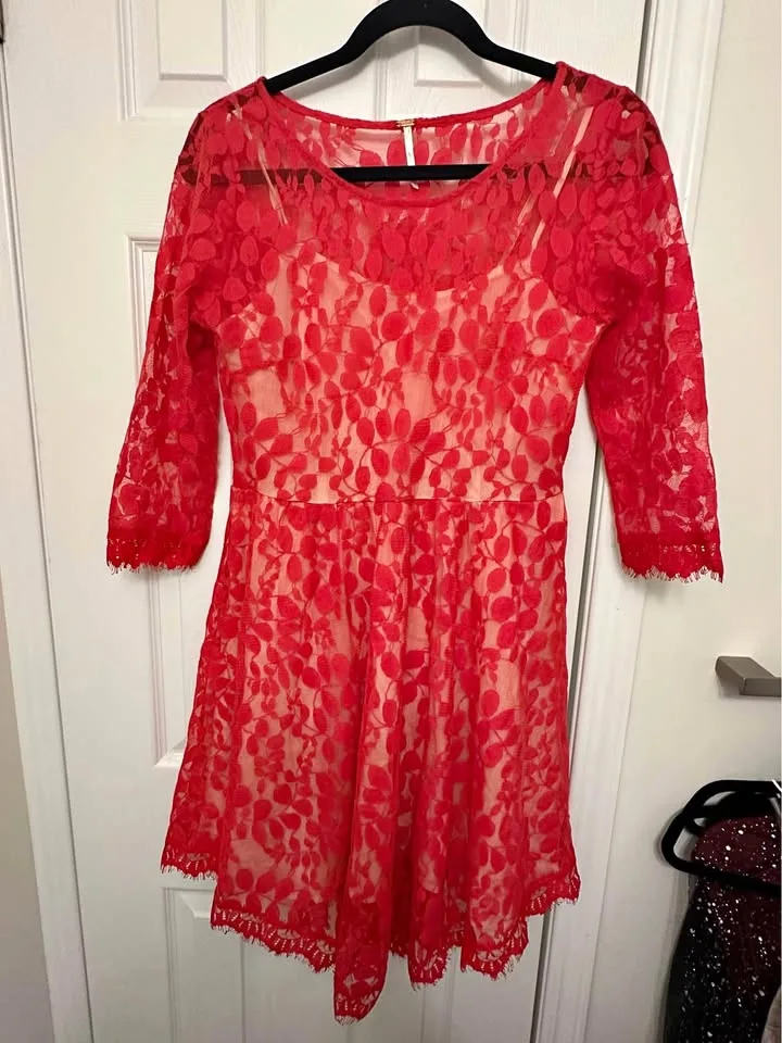 Red Lace Dress thumbnail
