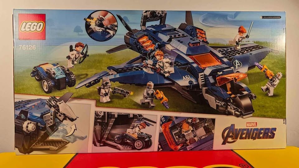 Lego Marvel 76126 Avengers Ultimate Quintjet retired 2019 Pickup - photo 2