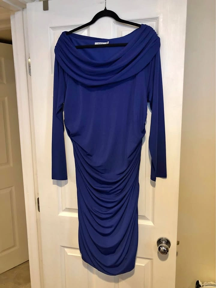 Royal blue dress, WORN ONCE
