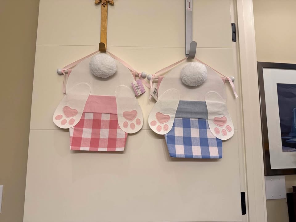 Easter Bunny Wall or Door Hanging Home Decor