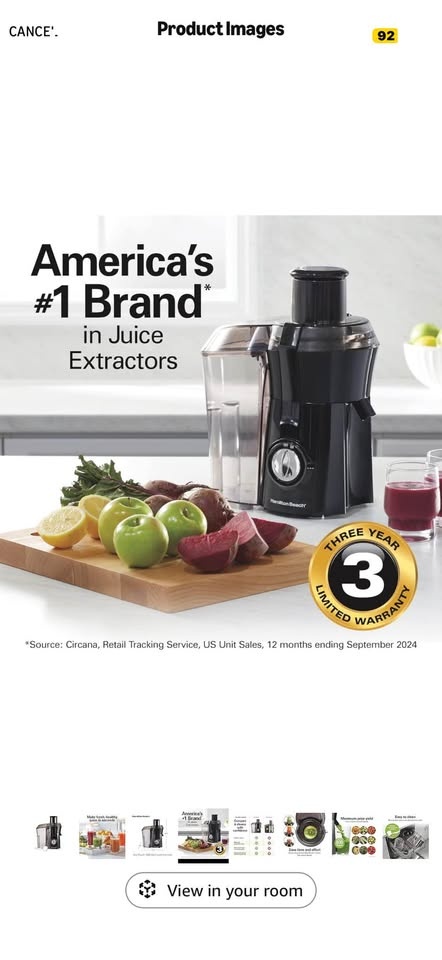 Hamilton Beach Juicer - photo 3
